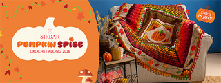 Sirdar Pumpkin Spice CAL - Week 1