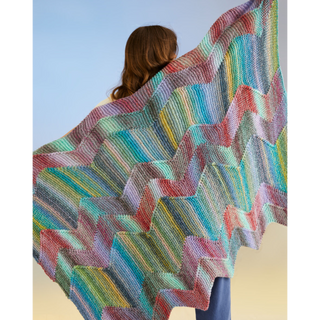 S10708 Making Waves Blanket in Sirdar Jewelspun with Wool Chunky