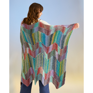 S10708 Making Waves Blanket in Sirdar Jewelspun with Wool Chunky