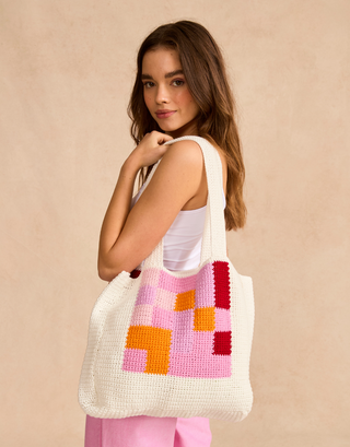 S10836 All's Square in Love & Totes in Sirdar Stories DK