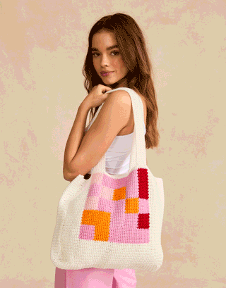 S10836 All's Square in Love & Totes in Sirdar Stories DK