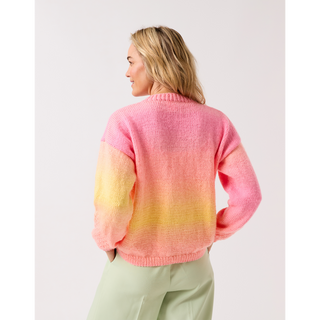 S10838 Sleave Appeal Sweater Knitted in Sirdar Jewelspun Ombre Aran
