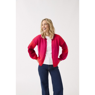 S10839 Event Edge to Edge Cardigan Knitted in Sirdar Jewelspun Ombre Aran
