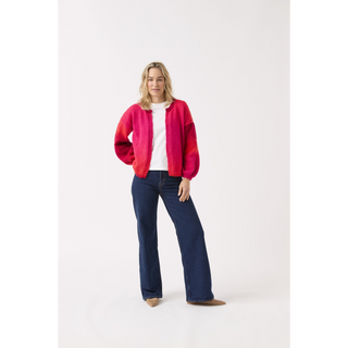 S10839 Event Edge to Edge Cardigan Knitted in Sirdar Jewelspun Ombre Aran