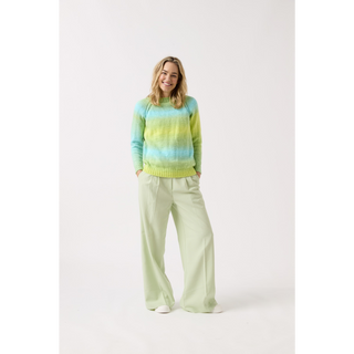 S10841 Round the Raglan Sweater Knitted in Sirdar Jewelspun Ombre Aran