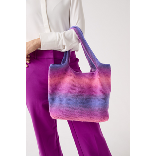 S10848 Totally Crochet Tote Bag Crochet Pattern in Sirdar Jewelspun Ombre Aran