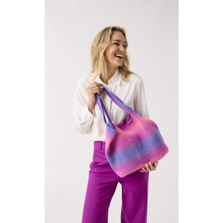 S10848 Totally Crochet Tote Bag Crochet Pattern in Sirdar Jewelspun Ombre Aran