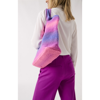 S10848 Totally Crochet Tote Bag Crochet Pattern in Sirdar Jewelspun Ombre Aran