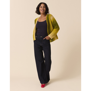 S10925 Colour Pulse Jacket Crochet Pattern in Sirdar Jewelspun Ombre Aran