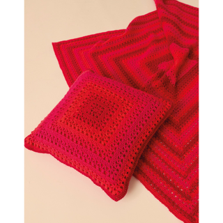 S10930 Radiant Blanket Crochet Pattern in Sirdar Jewelspun Ombre Aran