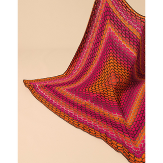 S10931 Spectrum Blanket Crochet Pattern in Sirdar Jewelspun Ombre Aran