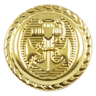 Golden Anchor Shank Metal Buttons