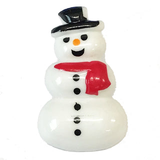 Snowman Button 28mm