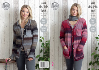 KC5023 Cardigans for Women in King Cole Sprite DK