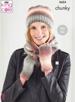 KC5624 Women's Accessories in King Cole Riot Chunky