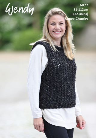 TRW6077 Ladies Mesh Tops in Wendy Harris Super Chunky