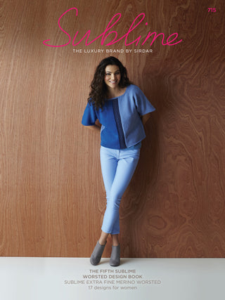 SU715 The Fifth Sublime Worsted Design Book; 17 Designs for Women