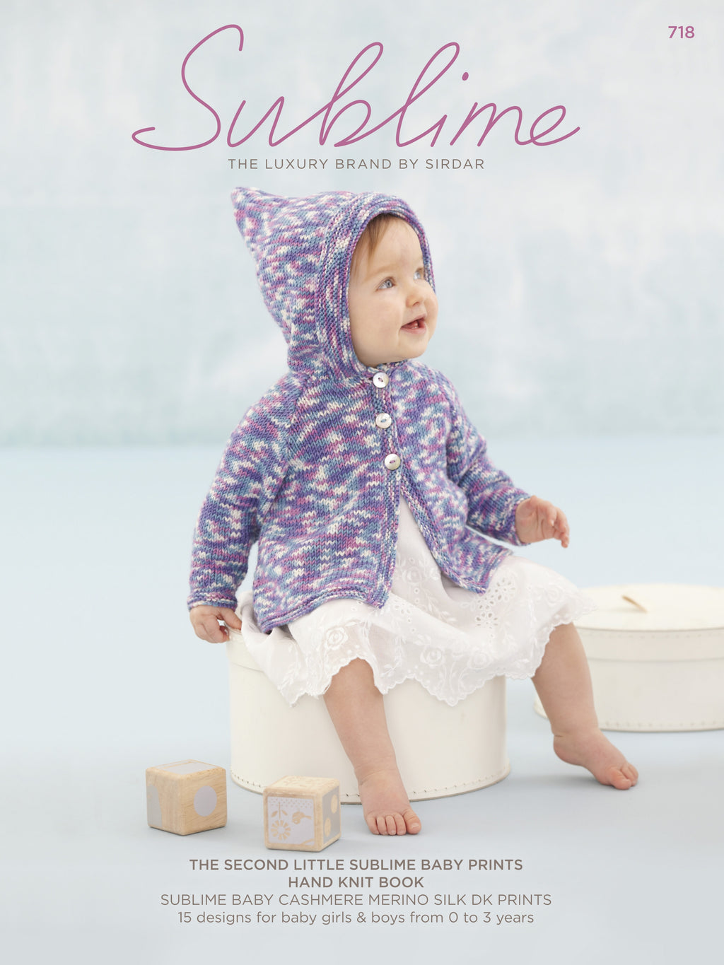 Sublime Baby Pattern SU718 The Second Little Sublime Baby Prints Hand Knit Book; 15 Designs ...