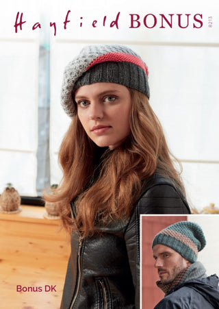 S8213 Hats in Hayfield Bonus DK