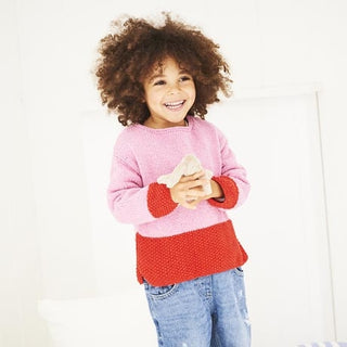 ST9611 Girl's Cardigan & Sweater in Stylecraft Jeanie