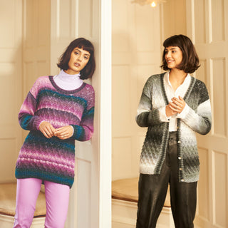 ST9783 Women's Jumper & Cardigan in Stylecraft Cabaret DK