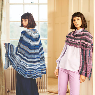 ST9784 Ladies' Crochet Shawls in Stylecraft Cabaret DK