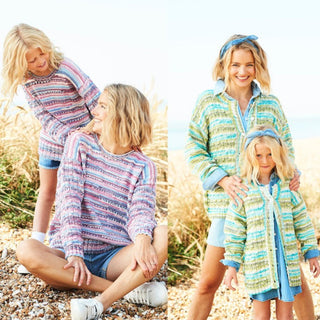 ST9826 Sweater & Cardigan for Ladies & Girls in Stylecraft You & Me