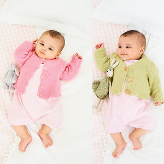ST9829 Cardigans for Babies in Stylecraft Naturals Bamboo & Cotton DK