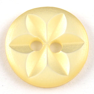 Fish Eye Flower Circular Buttons 14mm