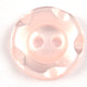 Notched Edge Five Petal Flower Buttons 14mm