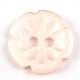 Notched Flower Circular Buttons 13mm