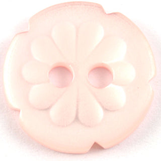 Notched Flower Circular Buttons 15mm