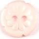 Notched Flower Circular Buttons 15mm