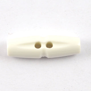 Plastic Two Hole Toggle Oval with Groove