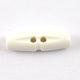 Plastic Two Hole Toggle Oval with Groove