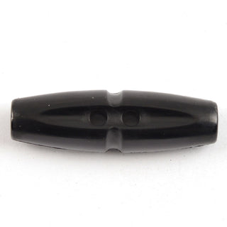 Plastic Two Hole Toggle Oval with Groove