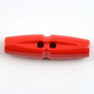 Plastic Two Hole Toggle Oval with Groove