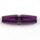 Plastic Two Hole Toggle Oval with Groove