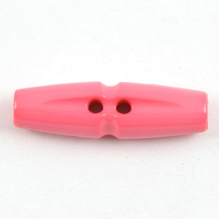 Plastic Two Hole Toggle Oval with Groove