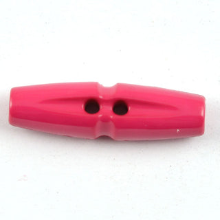 Plastic Two Hole Toggle Oval with Groove