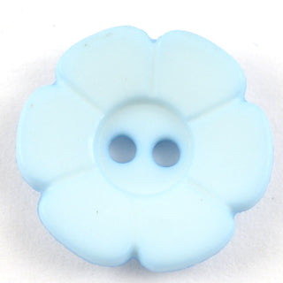 Six Petal Matt Plastic Flower Buttons