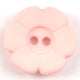 Six Petal Matt Plastic Flower Buttons