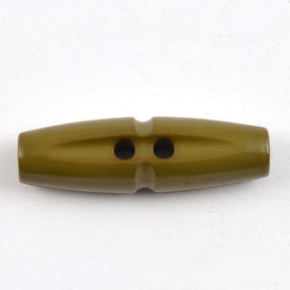 Plastic Two Hole Toggle Oval with Groove