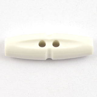 Plastic Two Hole Toggle Oval with Groove