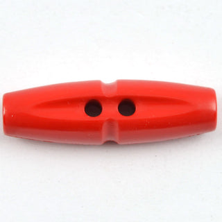 Plastic Two Hole Toggle Oval with Groove