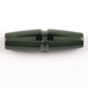 Plastic Two Hole Toggle Oval with Groove