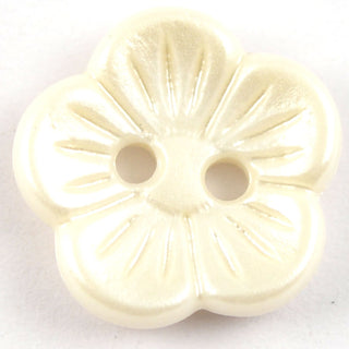 Small Molded Pearlescent Flower