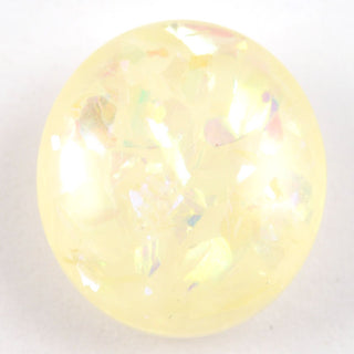 Glittery Plain Domed Circular