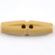 Plastic Two Hole Toggle Oval with Groove
