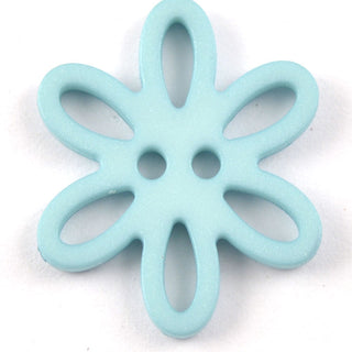 Six Petal Laser Cut Flower Buttons